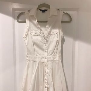 Armani Exchange A/X white polo dress size 0